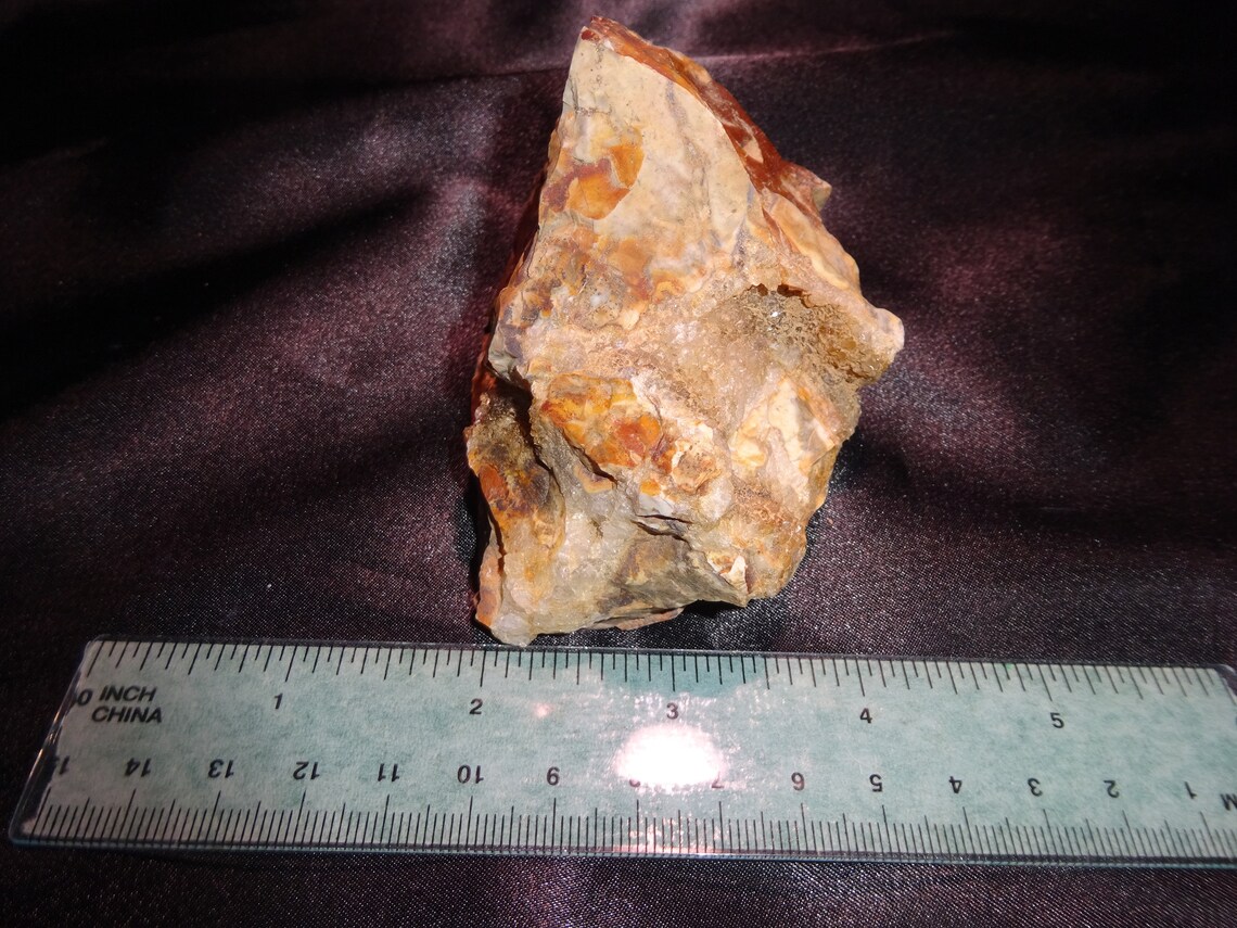 Ohio Rainbow Flint with Quartz Geodes Rough Etsy