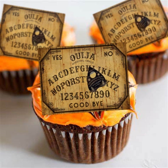 Edible Halloween Cake Decorations Classic Ouija Board Etsy