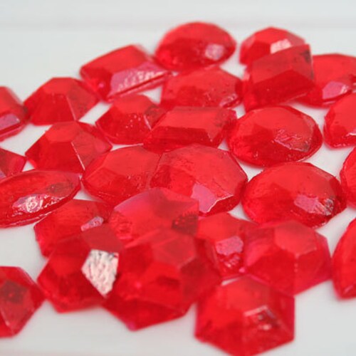 Navy Blue Edible Jewels Wedding Favors Hard Candy Gems 30 Etsy