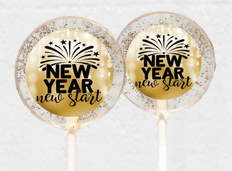 New Years Eve Party Favor Lollipops NYE Party Favors 6 Etsy