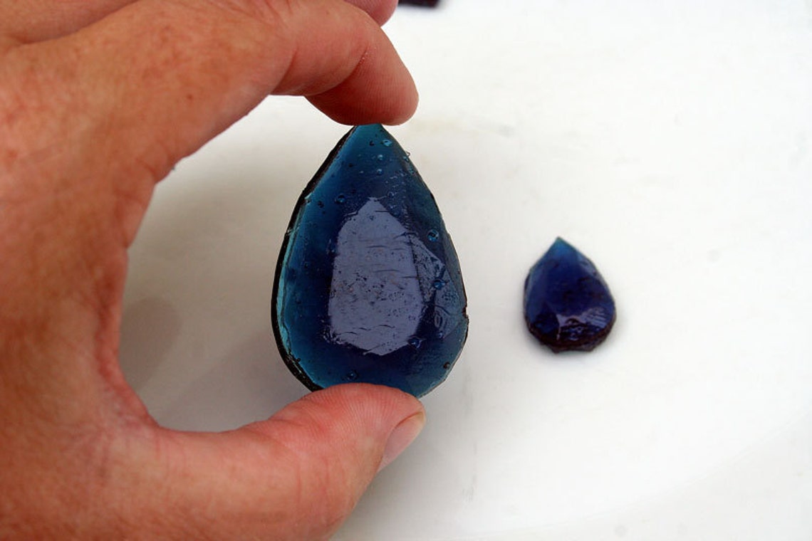 Mint Edible Jewels Wedding Favors Hard Candy Gems 60 Candy Etsy