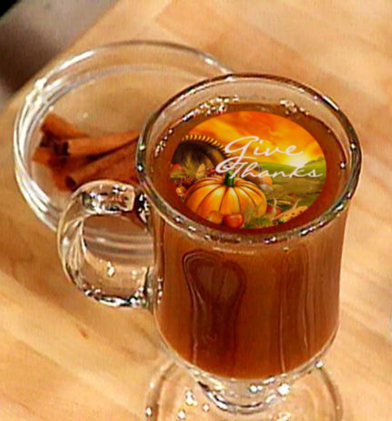 Edible Thanksgiving Drink Decorations Give Thanks Drink Etsy