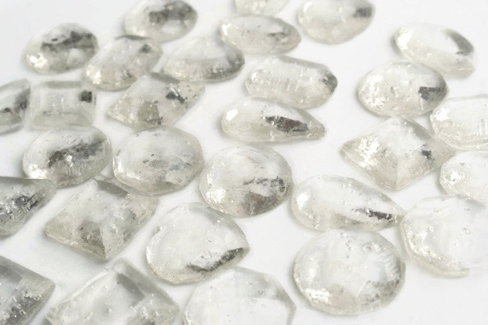 Clear Edible Jewels Hard Candy Gems Diamonds 30 Candy Pack Etsy