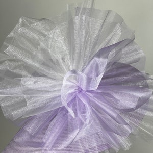 VENTE violet clair lavande fête thé Kentucky Derby chapeau mariage cocktail chapeau large bord de disquette image 5