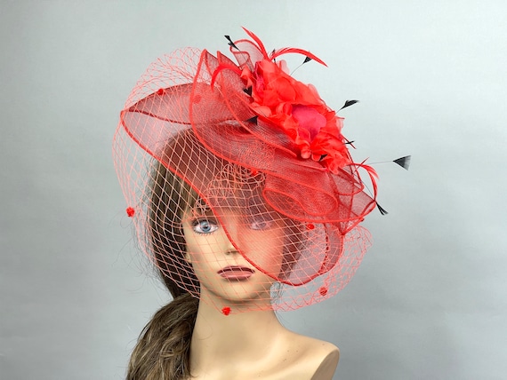 Kentucky derby headband  hat NWT Elegant Kentucky Derby Hat | The Hat Girls THG9428 main image 2