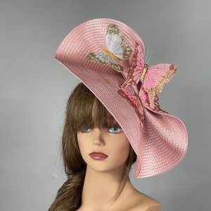 SALE Headband Butterfly Women Kentucky Derby Hat Party Fascinator Party Evening Women Hat