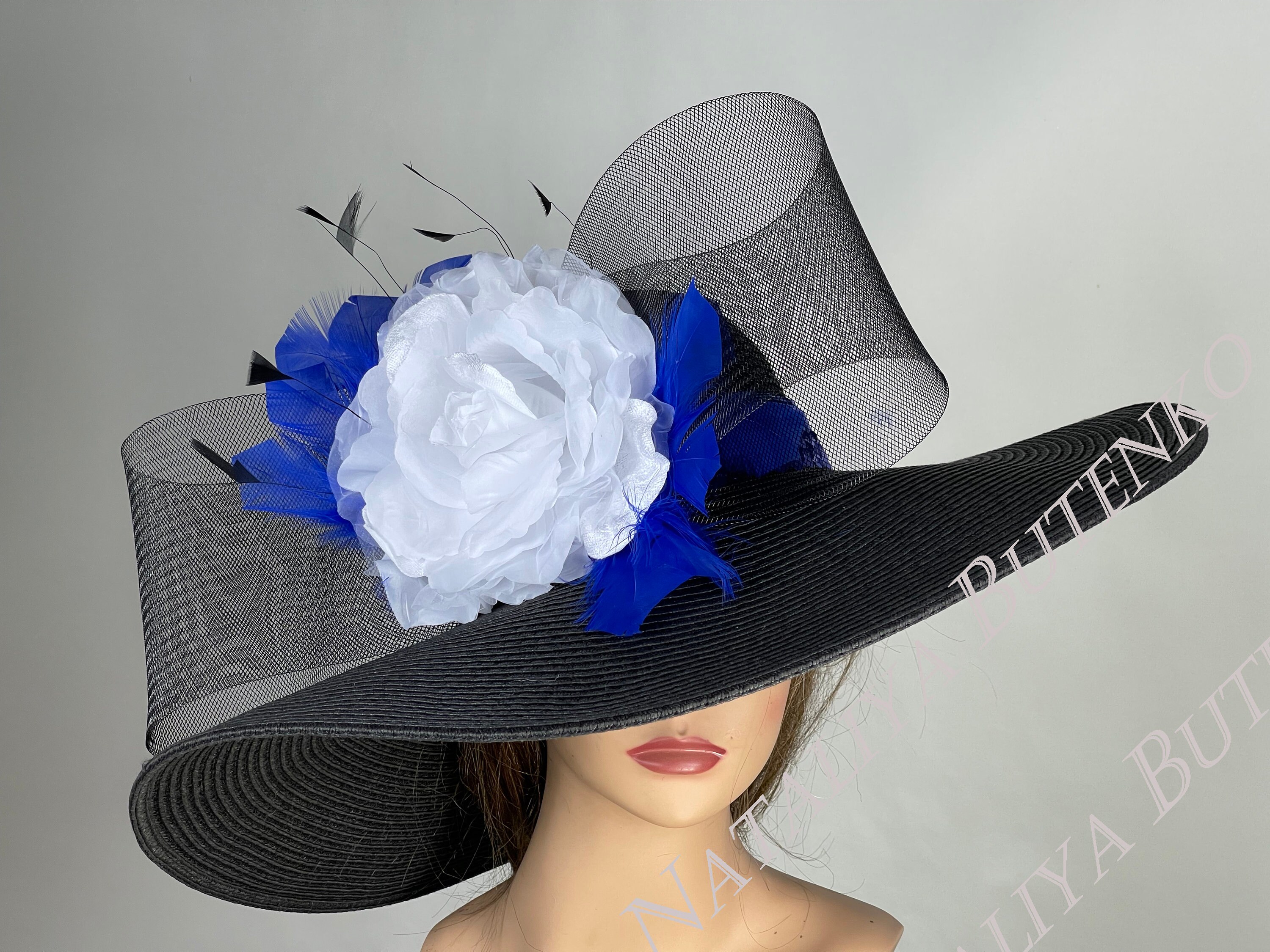 Women\'s Fancy Church or Kentucky Derby Hat Generic Women Kentucky Church Derby Hats Fascinators Womens  main image 2