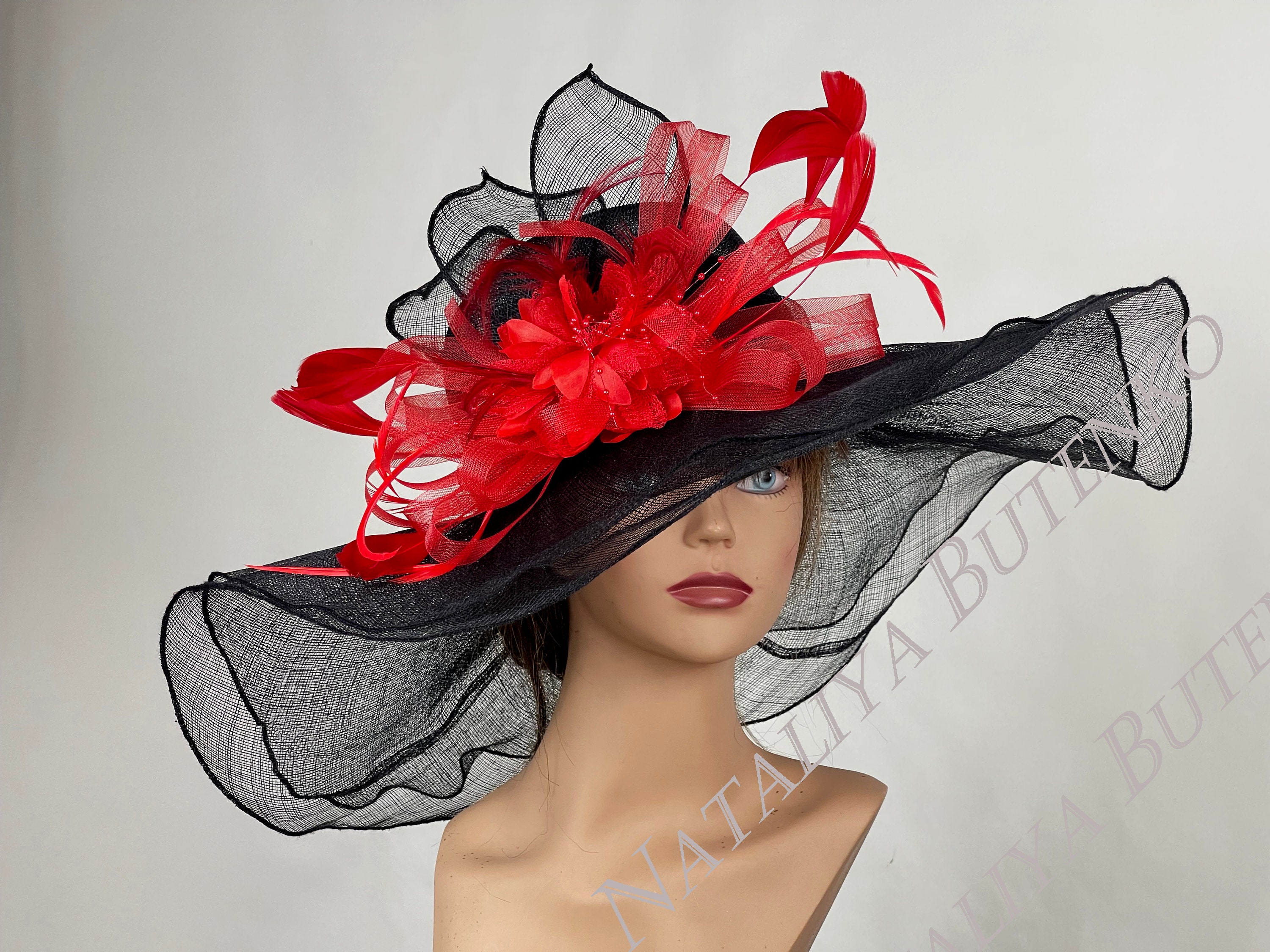 Sinamay Straw Kentucky Derby 