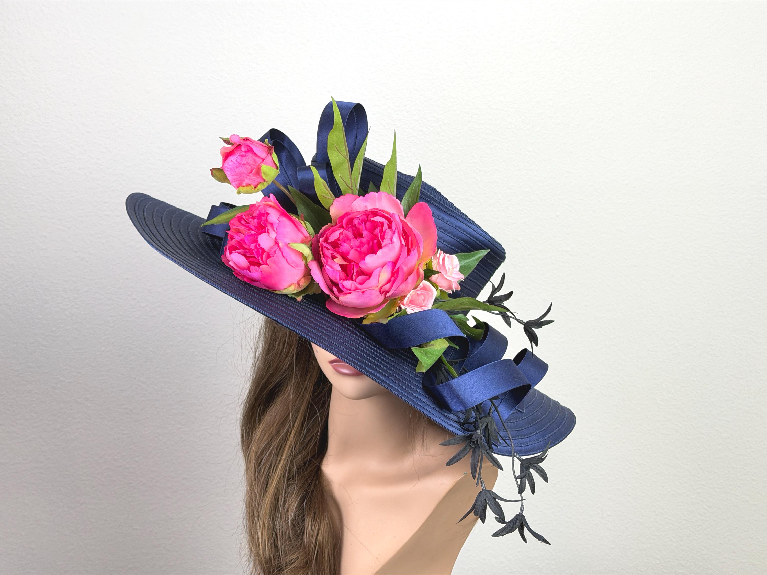 Peony Derby Hat - Etsy display picture 1