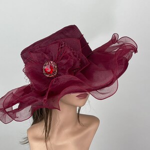 Chuangdi Cappello Fascinator da Donna con Veletta in Rete Fascinator