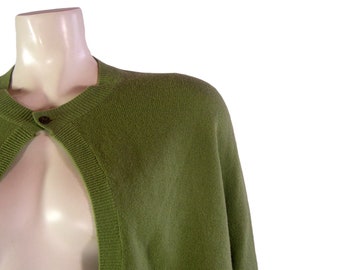 Vintage Comme des Garcons Patina Green Sleeve Cardigan 1989