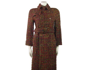 Vintage Junya Watanabe Tweed Coat for Comme des Garcons 2000