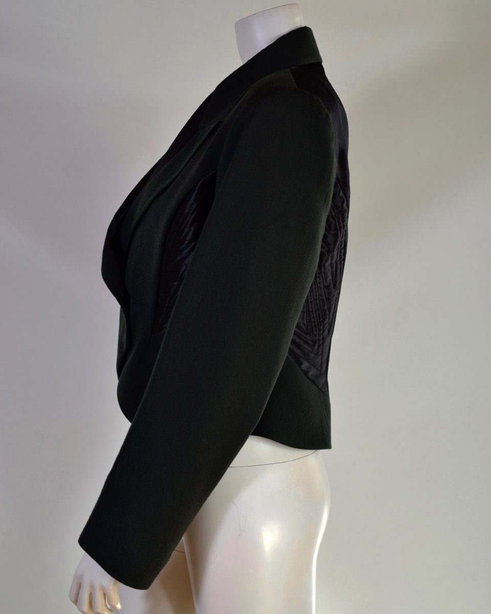 Vintage John Galliano Double Breasted Tuxedo Jacket 1987-90 