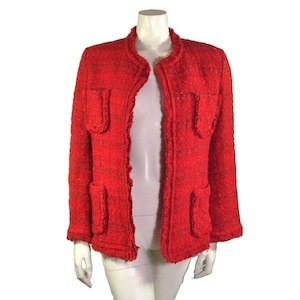 Comme des Garcons Boiled Wool Jacket by Junya Watanabe 2000. Size UK10.