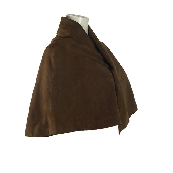 Vintage Yohji Yamamoto Chocolate Brown Suede Capel