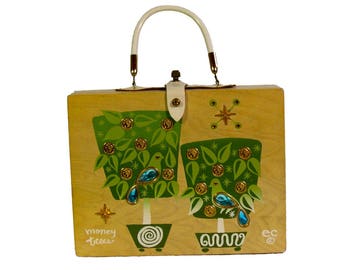 Enid Collins Box Purse, 1962, Carriage Trade, Collectible