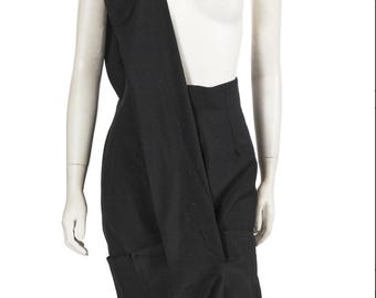 Vintage Comme des Garcons Double Layered Skirt With Sash. 1990