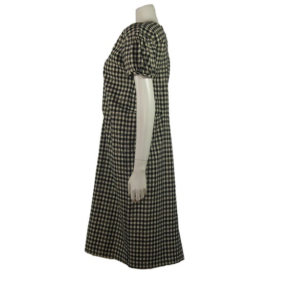 Vintage Comme des Garcons Checked Oversized Dress… - image 4