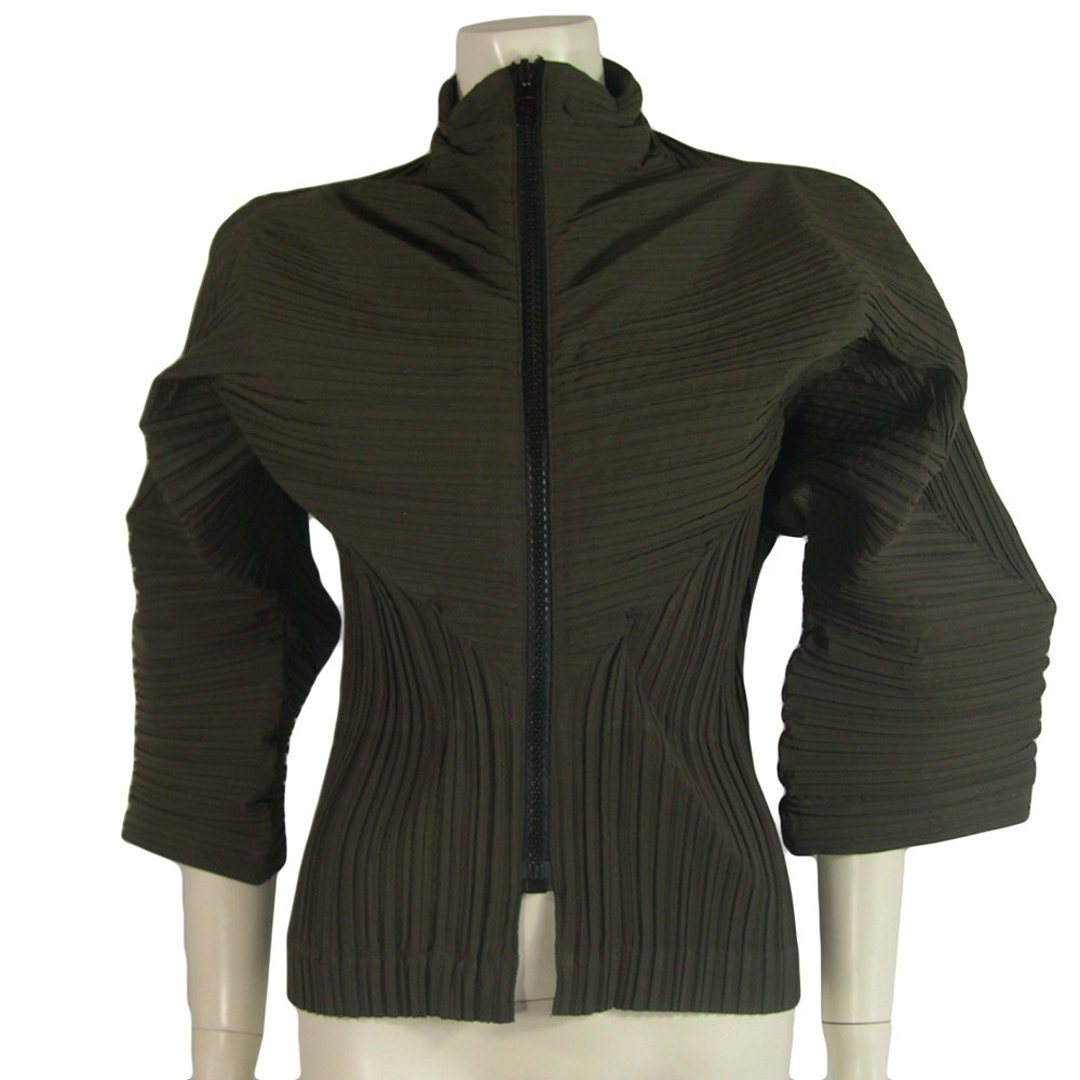 楽天 Vintage Issey Miyake Reverse Pleated Origami Jacket 1980s - Etsy ジャケット・アウター