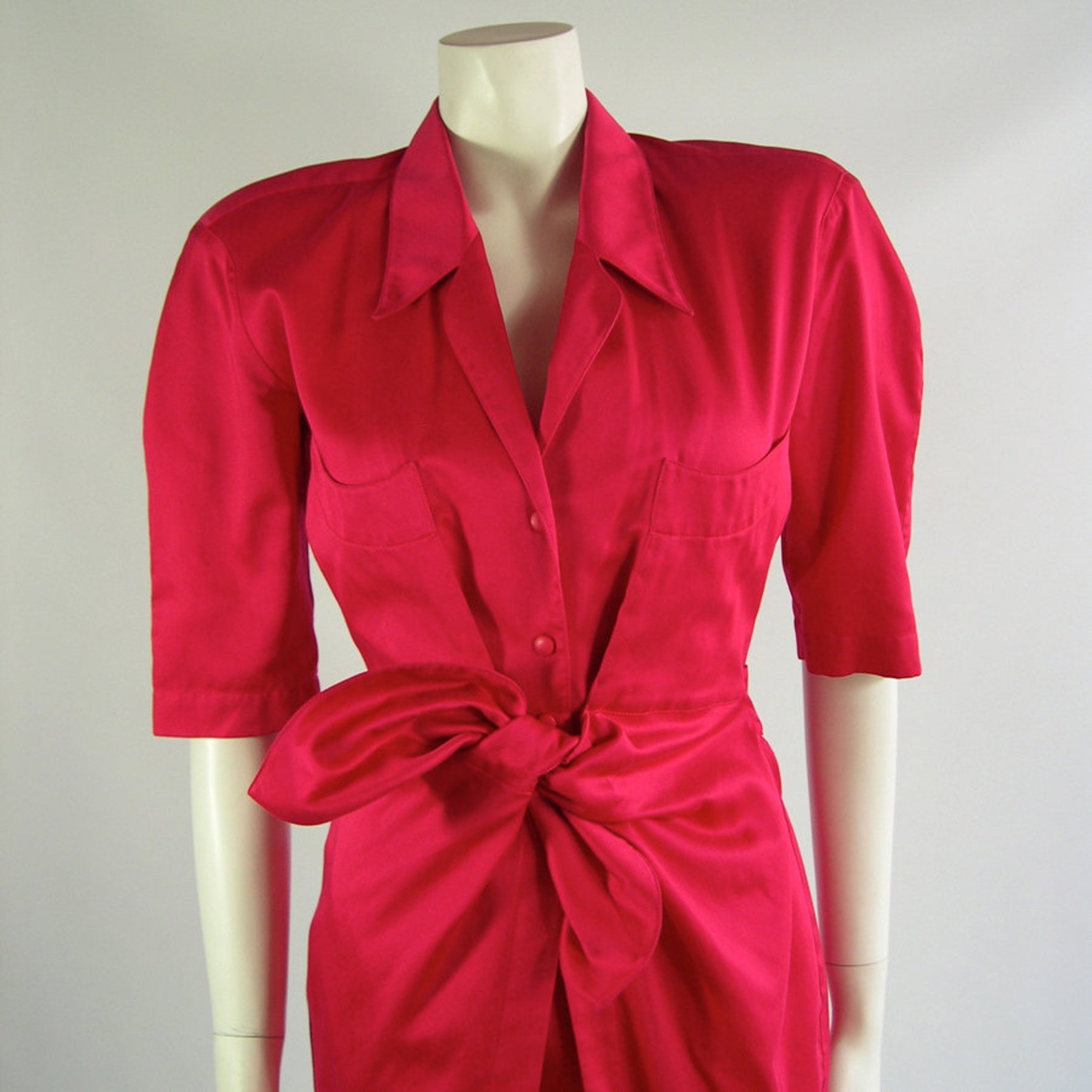 1980s Vintage Thierry Mugler Summer Shirt Dress - Etsy