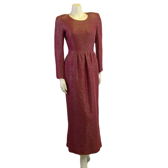 1980s Vintage Couture Lanvin Evening Gown