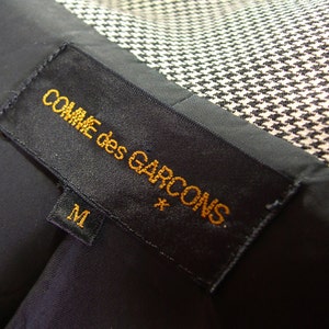 Vintage Comme des Garcons Bolero Jacket with embroidered Birds 1989 zdjęcie 8