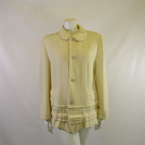 Vintage Comme des Garcons Cream Jacket 1990s