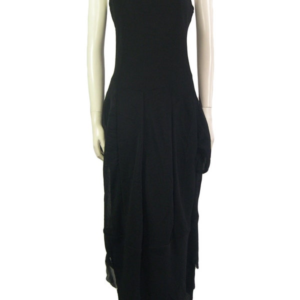 Vintage Comme des Garcons Scalloped Evening Dress 1992