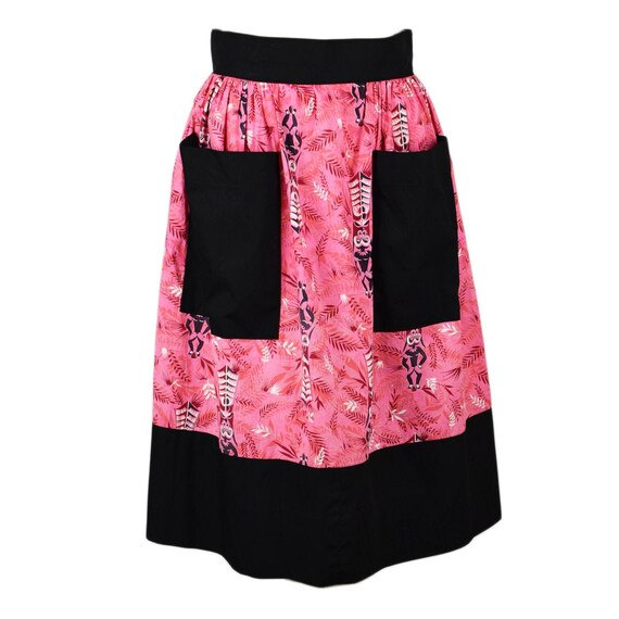 Vintage 1970s Summer Skirt with Ethnic Print