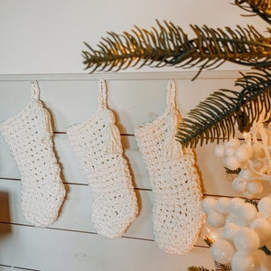 Crochet Pattern // Crochet Christmas Stocking // Christmas Decor // Beginner Pattern // Simply Maggie image 3