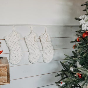 Crochet Pattern // Crochet Christmas Stocking // Christmas Decor // Beginner Pattern // Simply Maggie image 2