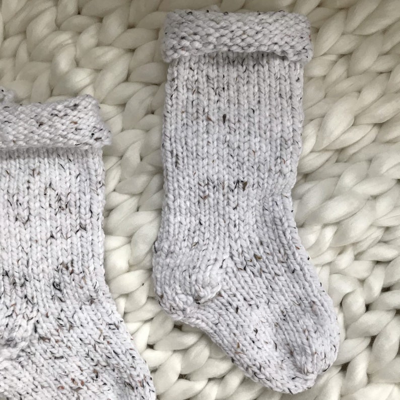 Knitting Pattern // Knit Christmas Stocking // Christmas Decor // Beginner Pattern // Simply Maggie image 4