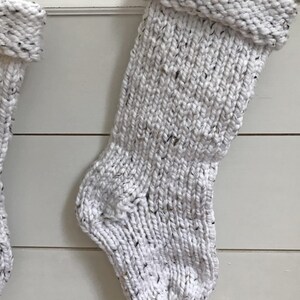 Knitting Pattern // Knit Christmas Stocking // Christmas Decor // Beginner Pattern // Simply Maggie image 3
