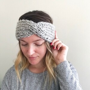 Knitting Pattern // the Coastal Turban // Knit Turban Headband ...