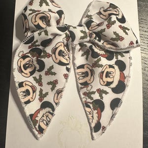 Magical Mouse Holiday Large Sailor bow on clip!