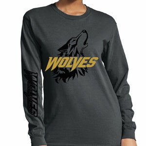 WOLVES  | WOLF Logo Long Sleeve