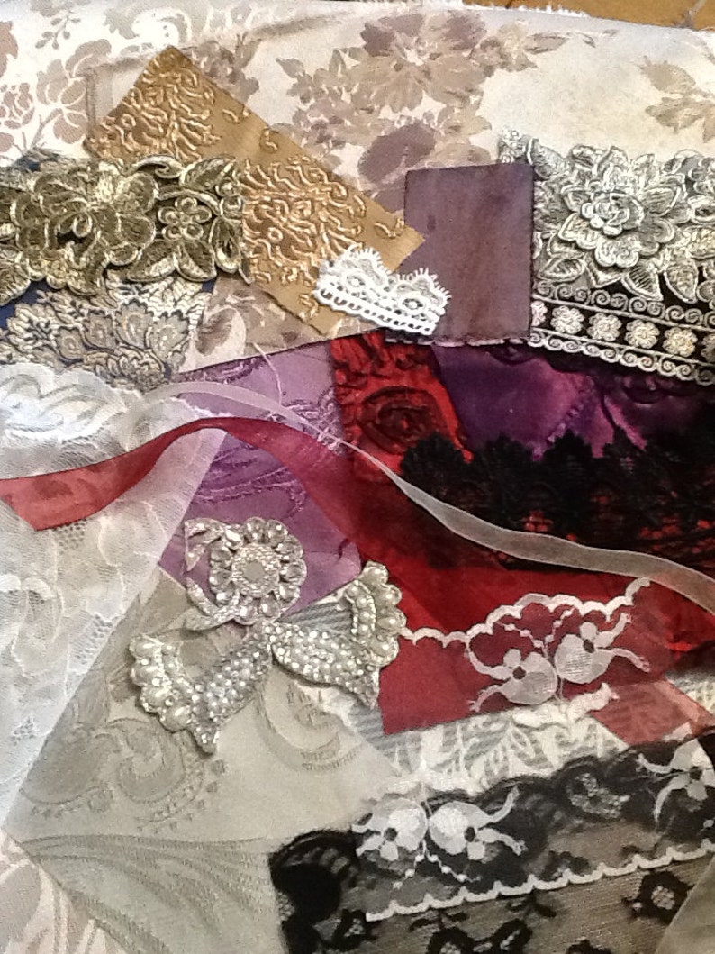 Samples of Fabric Trims and Lace for Your Gown/gift Codes Do Etsy Canada