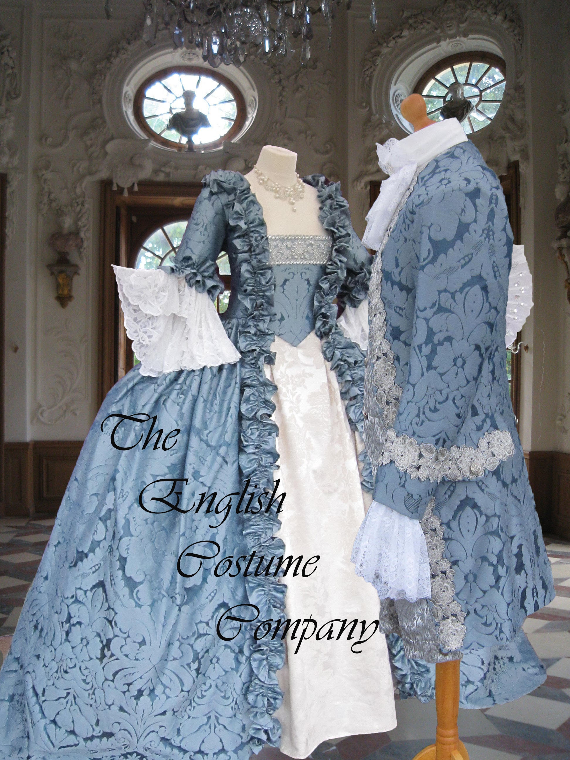 Elegant 18th Century Queen's Court Dress Rococo Colonial Georgian Mary  Antoinette's Court Dress - AliExpress