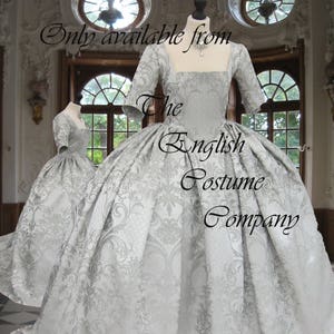 18th century Trim your own gown... Just buy a base gown in any of our fabrics and add your own embellishment to create a one off gown