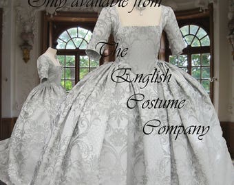 18th century Trim your own gown... Just buy a base gown in any of our fabrics and add your own embellishment to create a one off gown