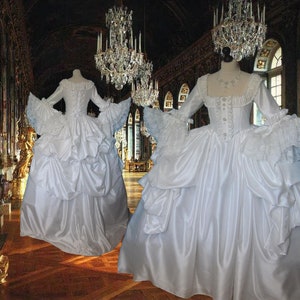 Das Brautkleid .... georgischen Marie Antoinette Stil des 18.Jahrhunderts