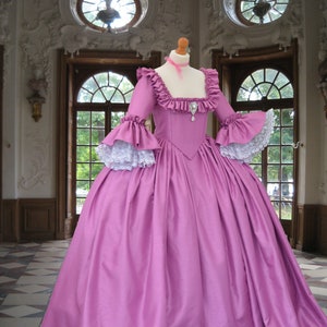 Ready to ship Versailles. Beautiful &#39;Bella. Georgian 18th century dress 33.5 to 36inch bust.