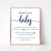 Navy Blue Dont Say Baby Game Printable Instant Download, Baby Shower ...