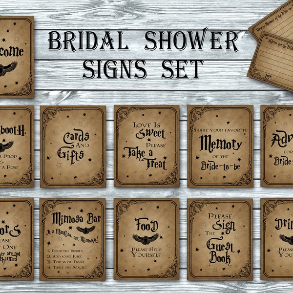 Witch Bridal Shower Etsy