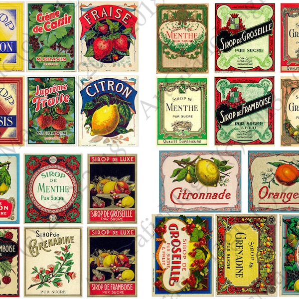 Vintage Food Label - Etsy