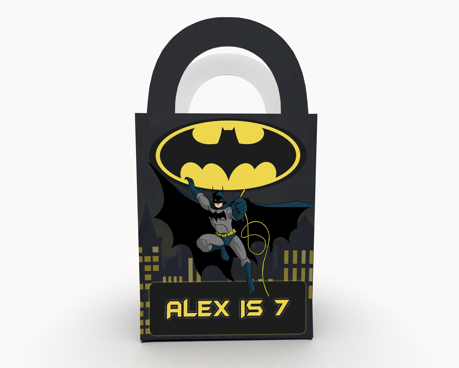 Sac cadeau personnalisé Batman Party Bag sac de fête | Etsy