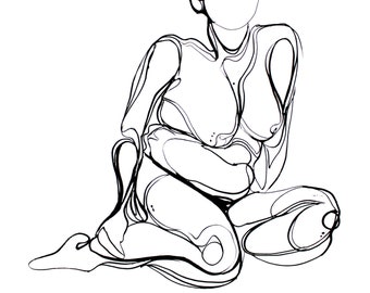 Print of Original Figure Study