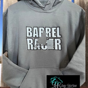 Barrel Racer Hoodie, Barrel Racer Sweatshirt, Rodeo Shirt, Cowgirl Hoodie, Barrel Racing Hoodie, Barrel Racing Shirt,