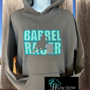 Barrel Racer Hoodie, Barrel Racer Sweatshirt, Rodeo Shirt, Cowgirl Hoodie, Barrel Racing Hoodie, Barrel Racing Shirt,