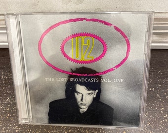 U2- Lost Broadcasts Vol 1- Brand New Factory pressed Silver Disc CD.